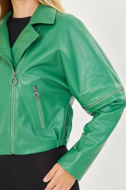 Kadın Deri Ceket